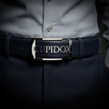 חגורת CUPIDOX – כחול נייב כסוף